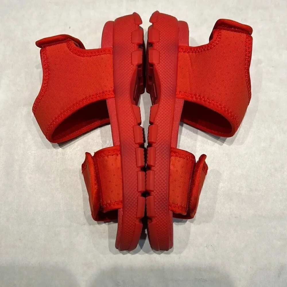 Hunter Wellies Outdoor Kids Red Sandals Water Shoes Sz Boys 13 Girls 1 EUR34 UK2